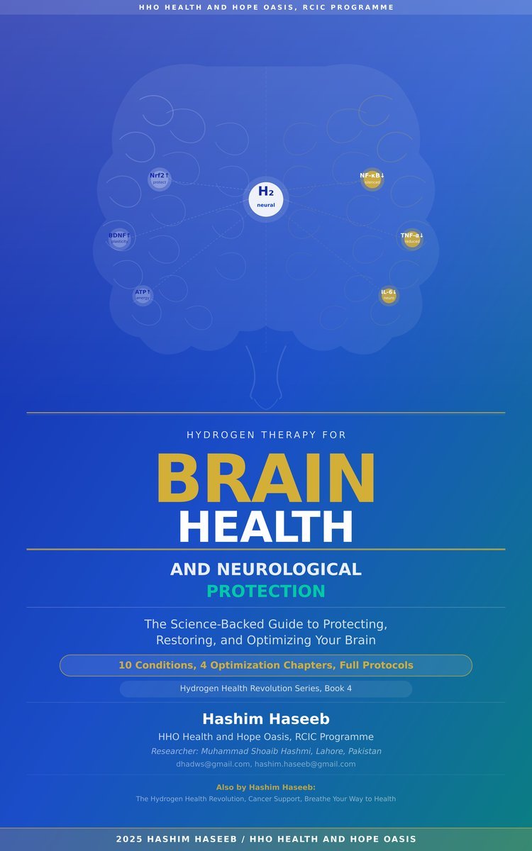 Hydrogen Therapy for Brain Health and Neurological Protection — book cover
