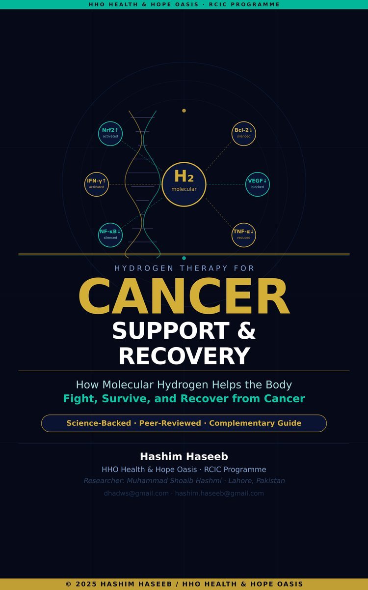Hydrogen Therapy for Cancer Support and Recovery — book cover